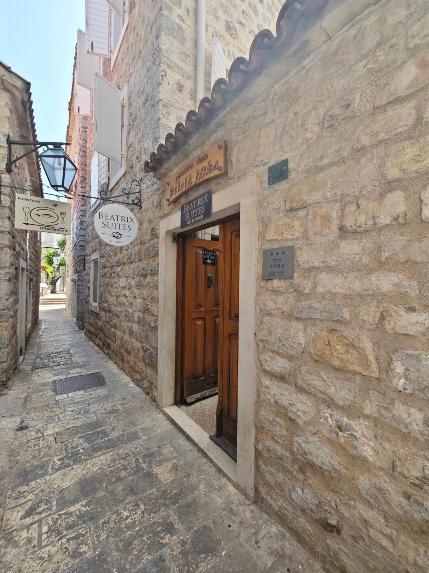 Beatrix Suites Budva Exterior foto
